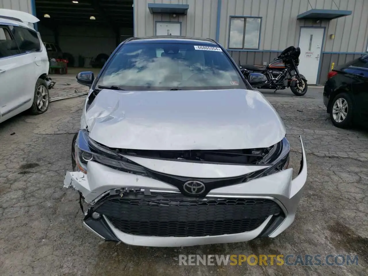 5 Photograph of a damaged car JTNC4MBE7M3125871 TOYOTA COROLLA 2021
