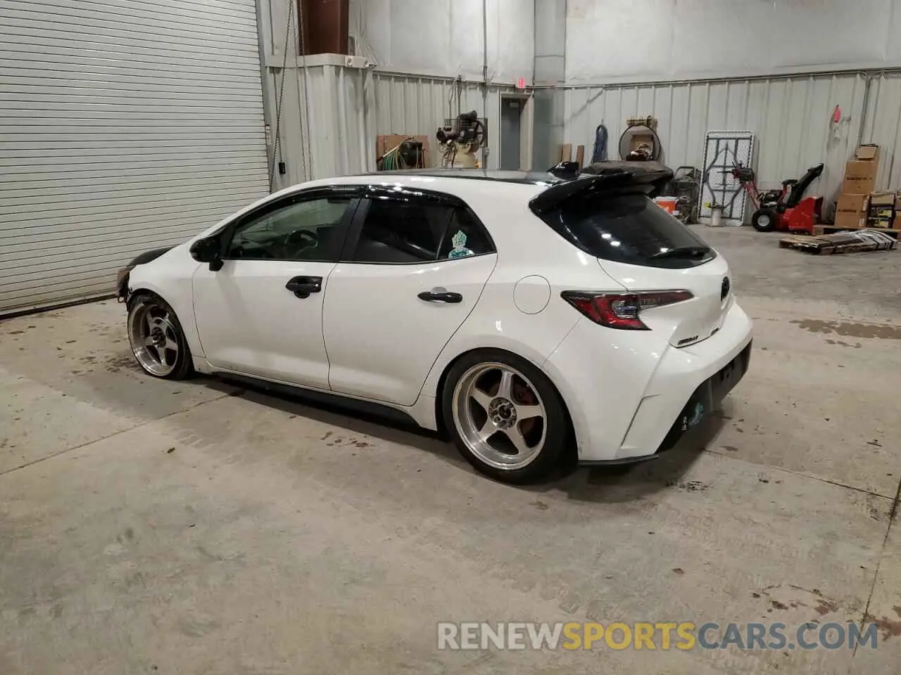 2 Photograph of a damaged car JTND4MBE0M3110536 TOYOTA COROLLA 2021