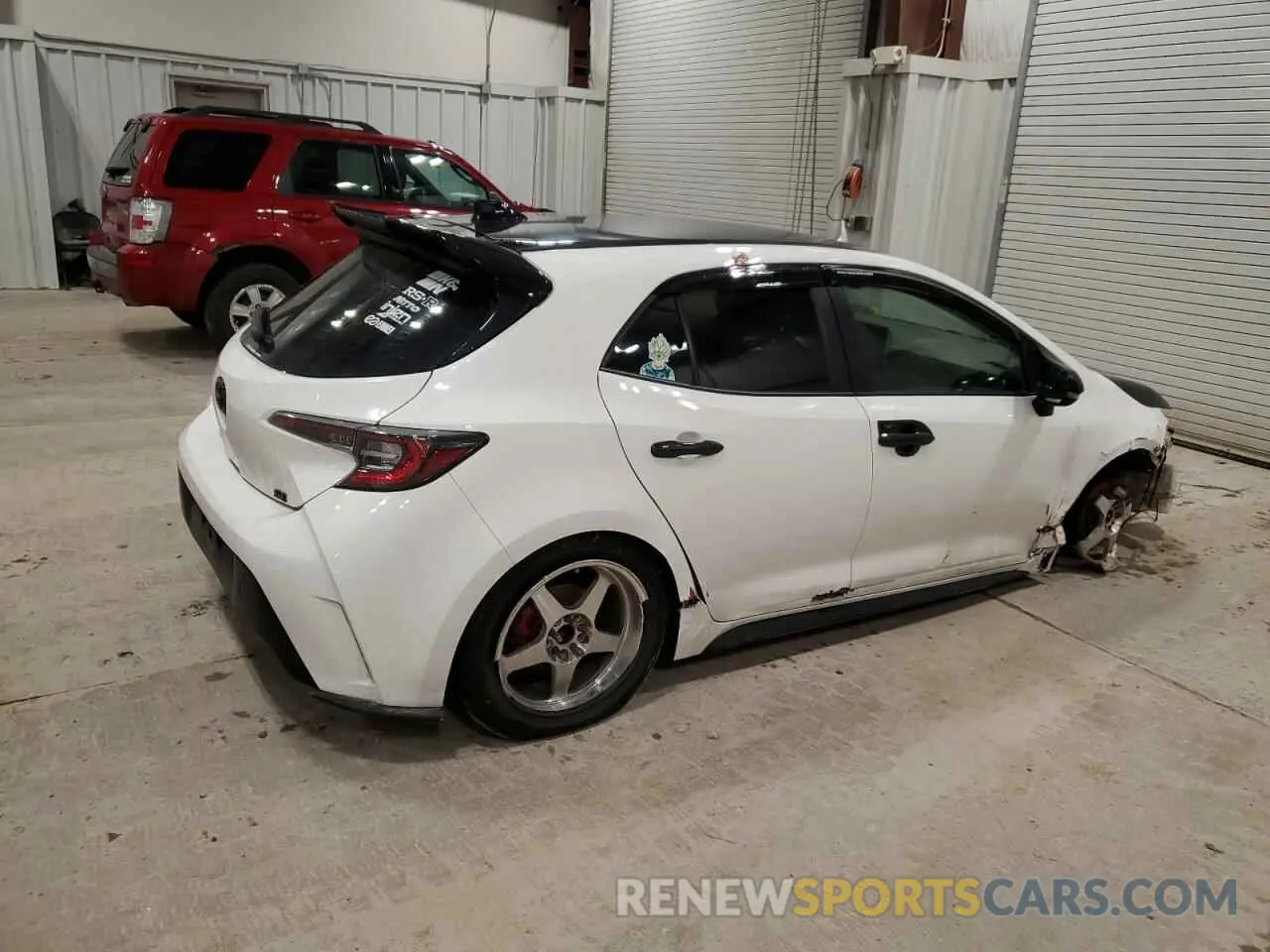 3 Photograph of a damaged car JTND4MBE0M3110536 TOYOTA COROLLA 2021