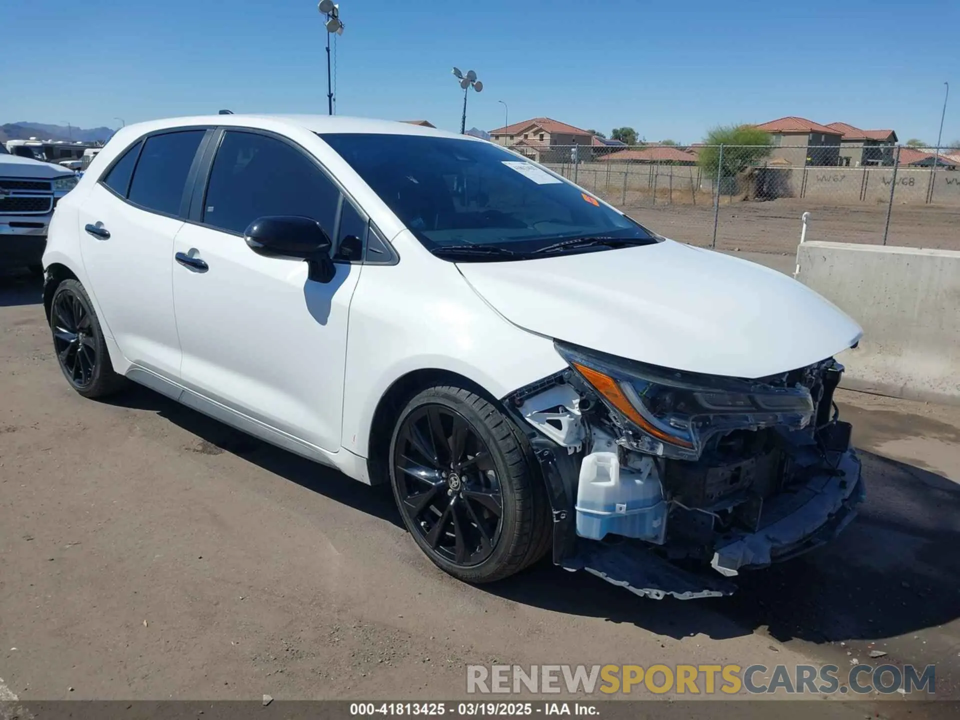 1 Photograph of a damaged car JTND4MBE0M3112173 TOYOTA COROLLA 2021