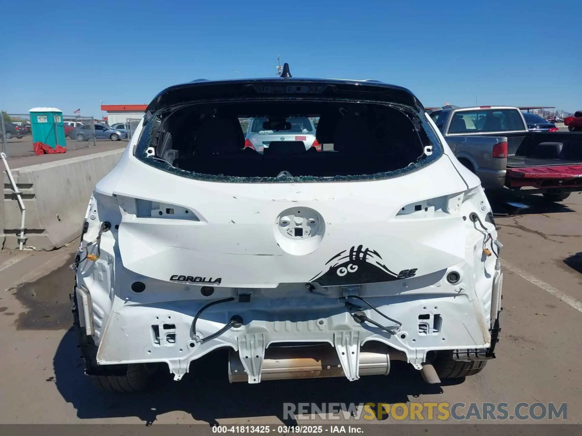 6 Photograph of a damaged car JTND4MBE0M3112173 TOYOTA COROLLA 2021