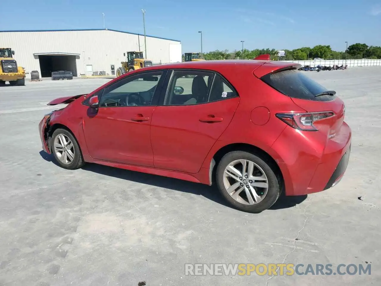 2 Photograph of a damaged car JTND4MBE0M3117342 TOYOTA COROLLA 2021