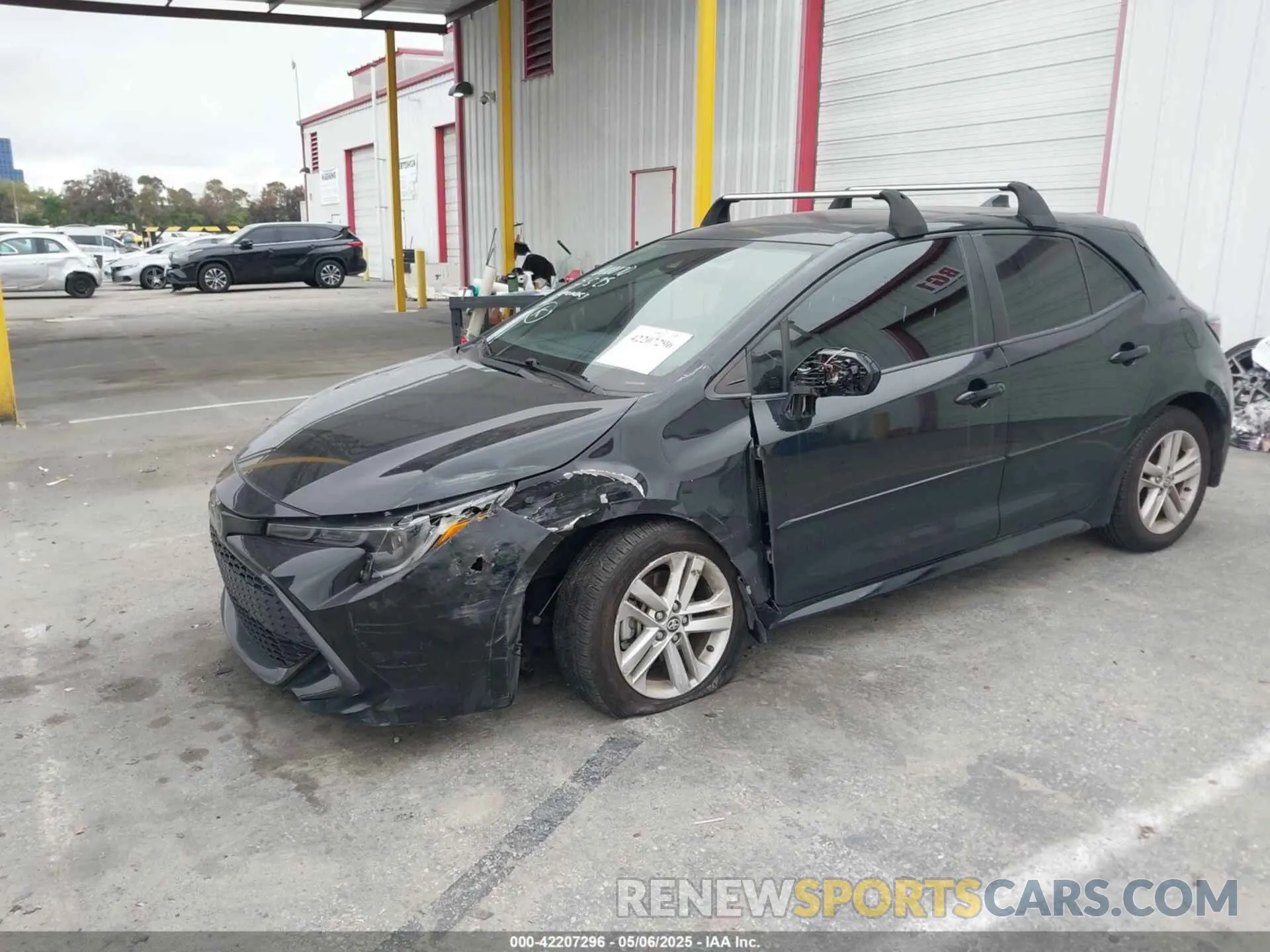 2 Photograph of a damaged car JTND4MBE0M3121357 TOYOTA COROLLA 2021