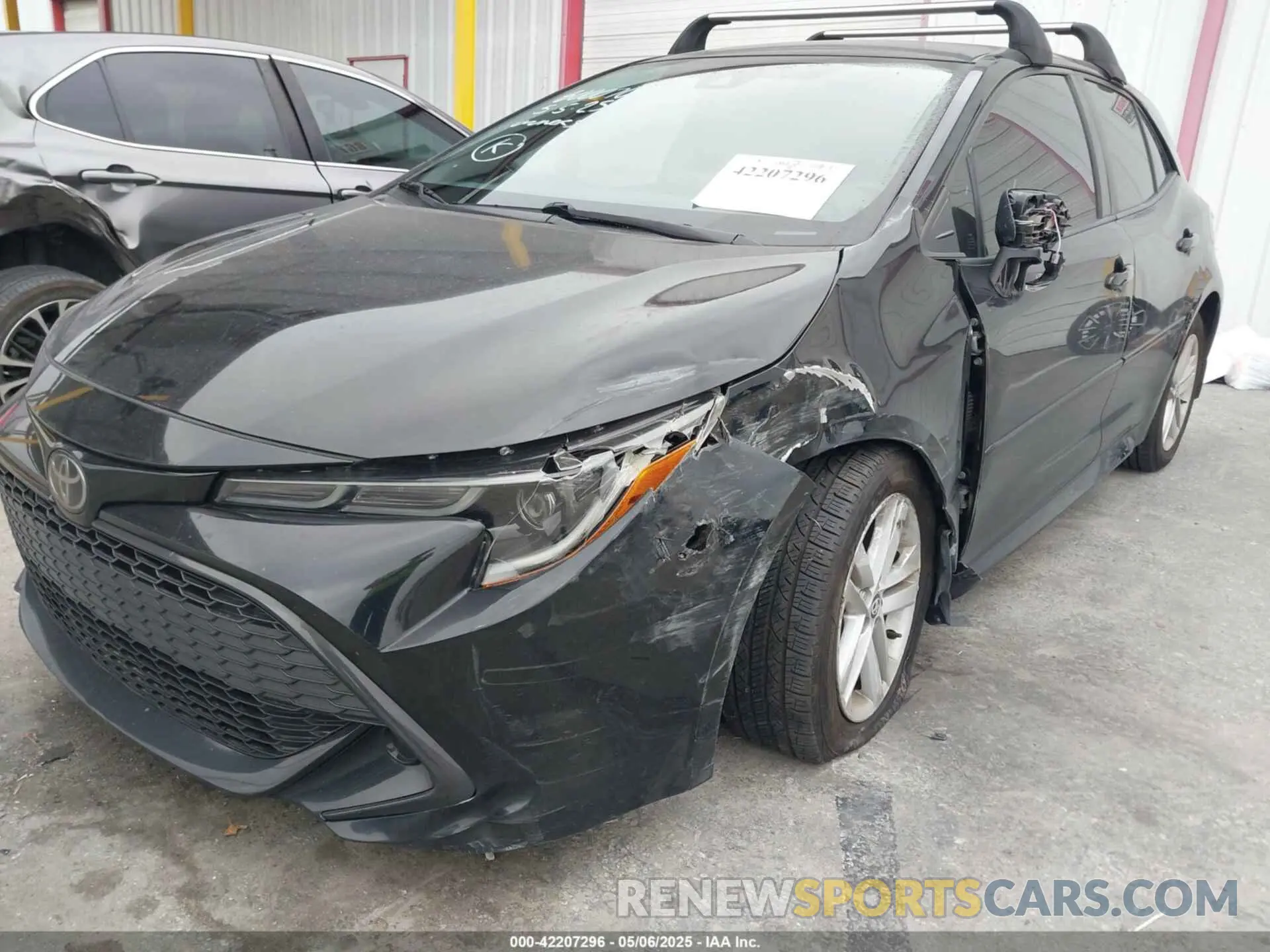 6 Photograph of a damaged car JTND4MBE0M3121357 TOYOTA COROLLA 2021