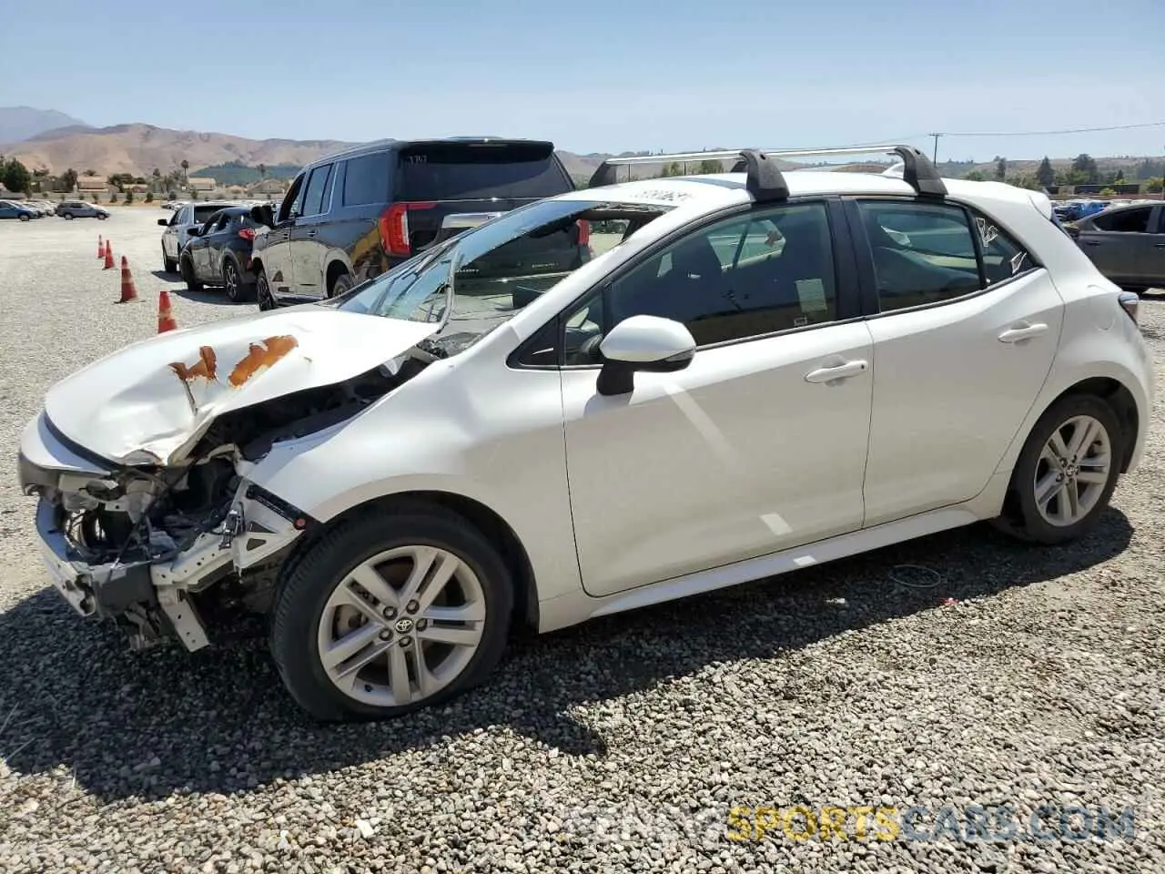 1 Photograph of a damaged car JTND4MBE0M3130513 TOYOTA COROLLA 2021
