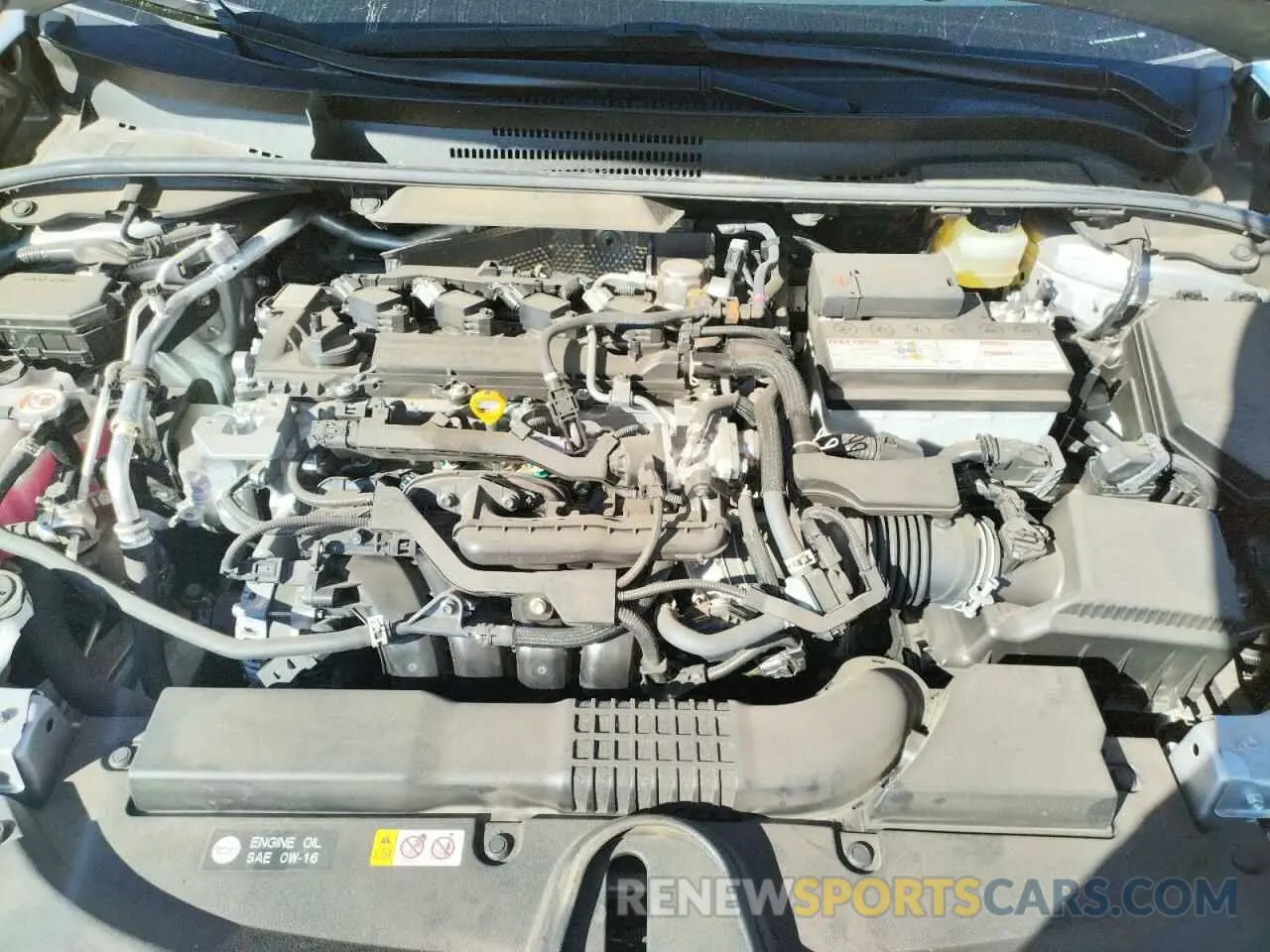 7 Photograph of a damaged car JTND4MBE0M3136022 TOYOTA COROLLA 2021