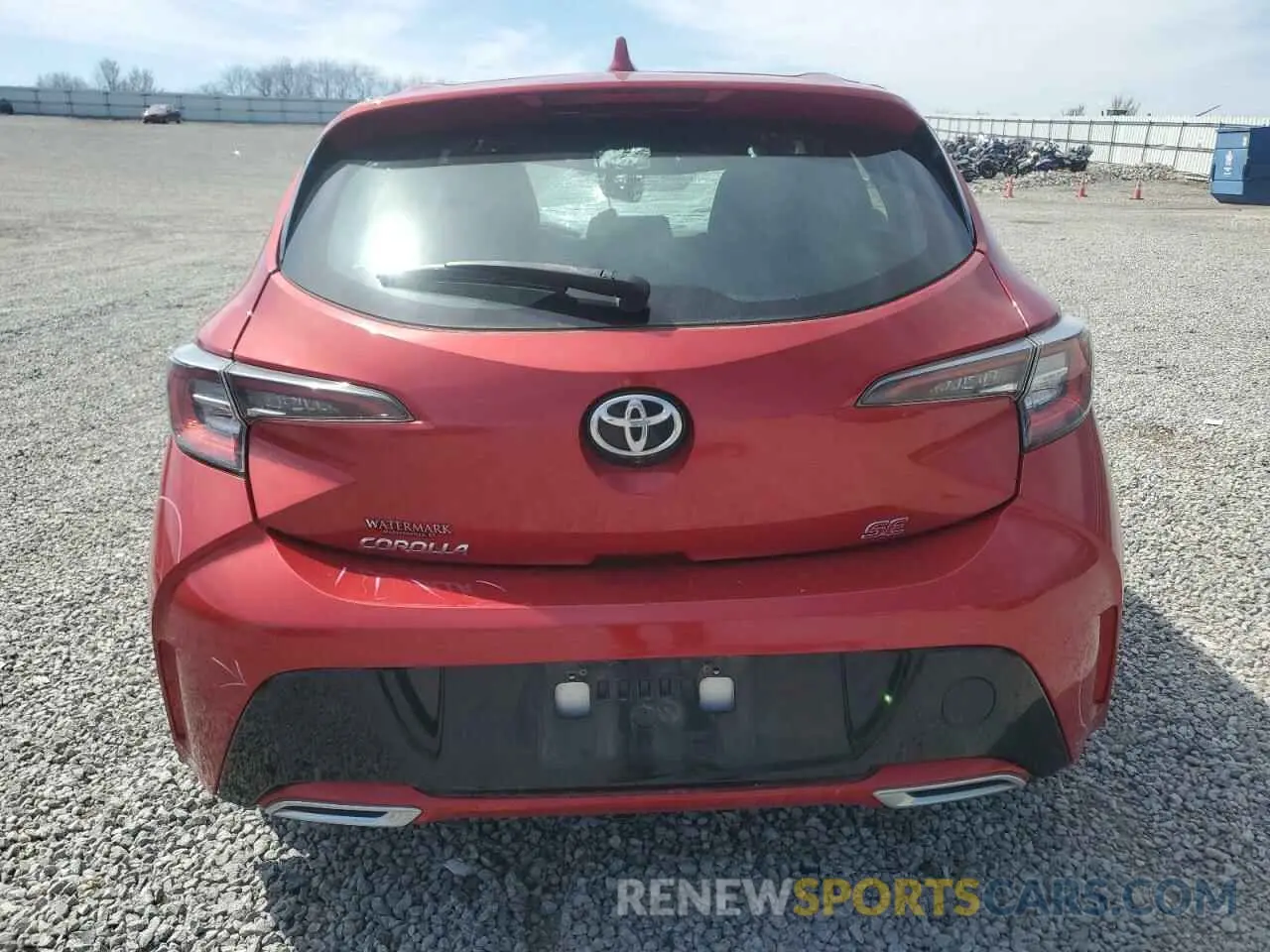 6 Photograph of a damaged car JTND4MBE0M3137459 TOYOTA COROLLA 2021