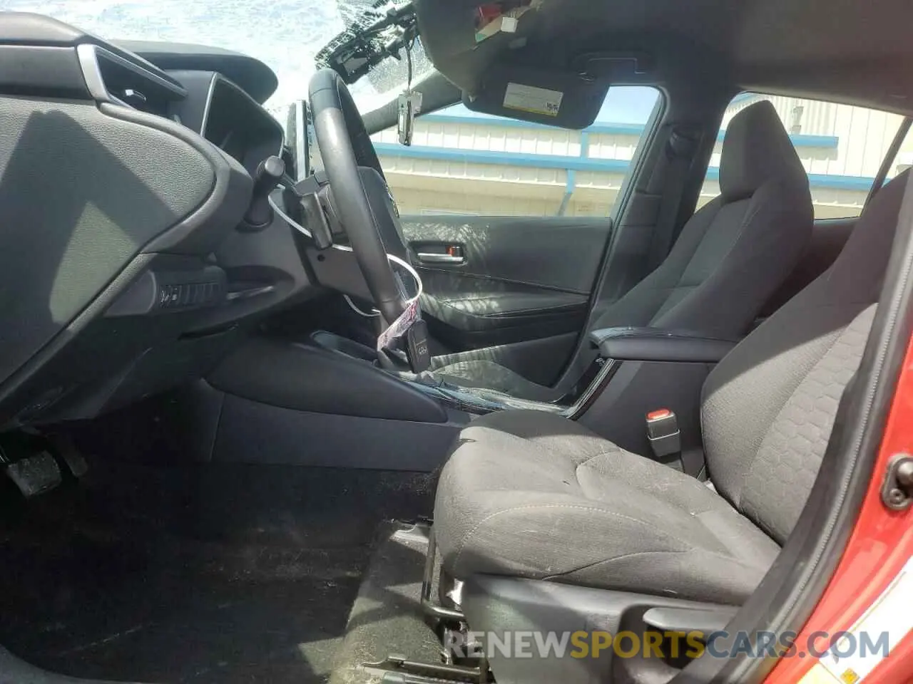 7 Photograph of a damaged car JTND4MBE0M3137459 TOYOTA COROLLA 2021