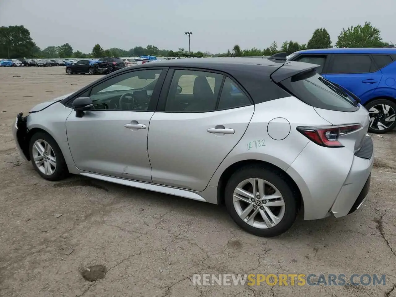 2 Photograph of a damaged car JTND4MBE0M3139552 TOYOTA COROLLA 2021