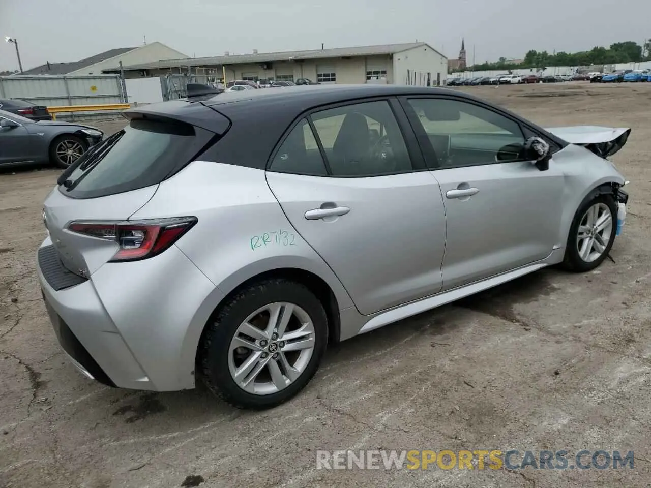3 Photograph of a damaged car JTND4MBE0M3139552 TOYOTA COROLLA 2021