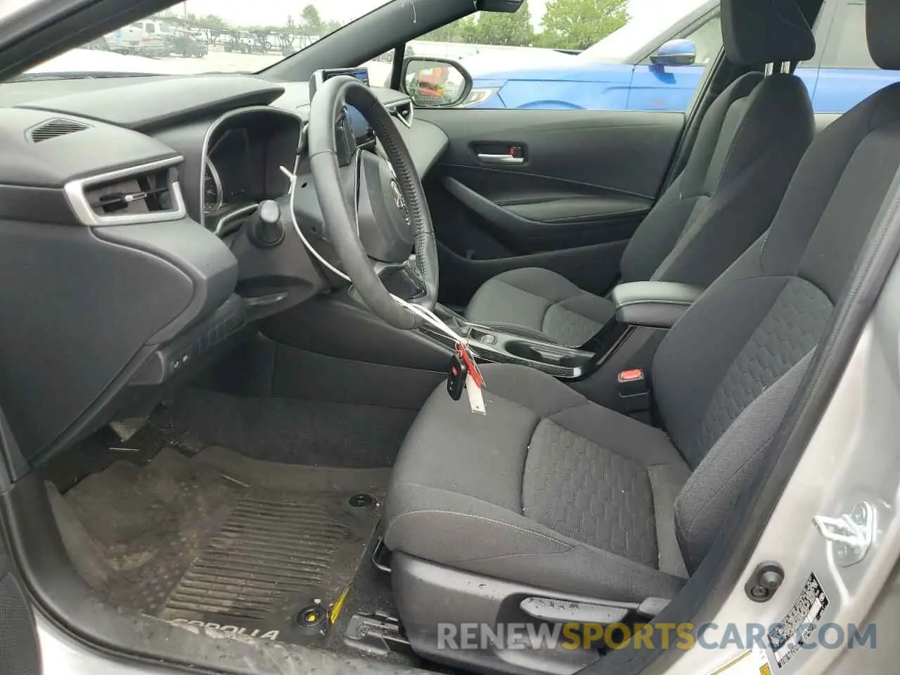 7 Photograph of a damaged car JTND4MBE0M3139552 TOYOTA COROLLA 2021