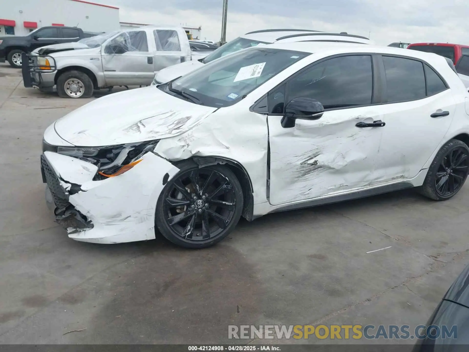 6 Photograph of a damaged car JTND4MBE0M3144654 TOYOTA COROLLA 2021