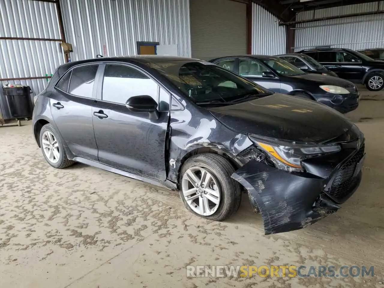 4 Photograph of a damaged car JTND4MBE1M3117043 TOYOTA COROLLA 2021