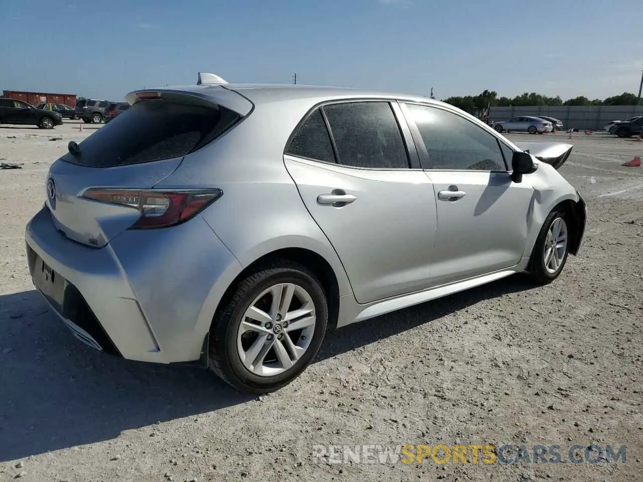3 Photograph of a damaged car JTND4MBE1M3126373 TOYOTA COROLLA 2021