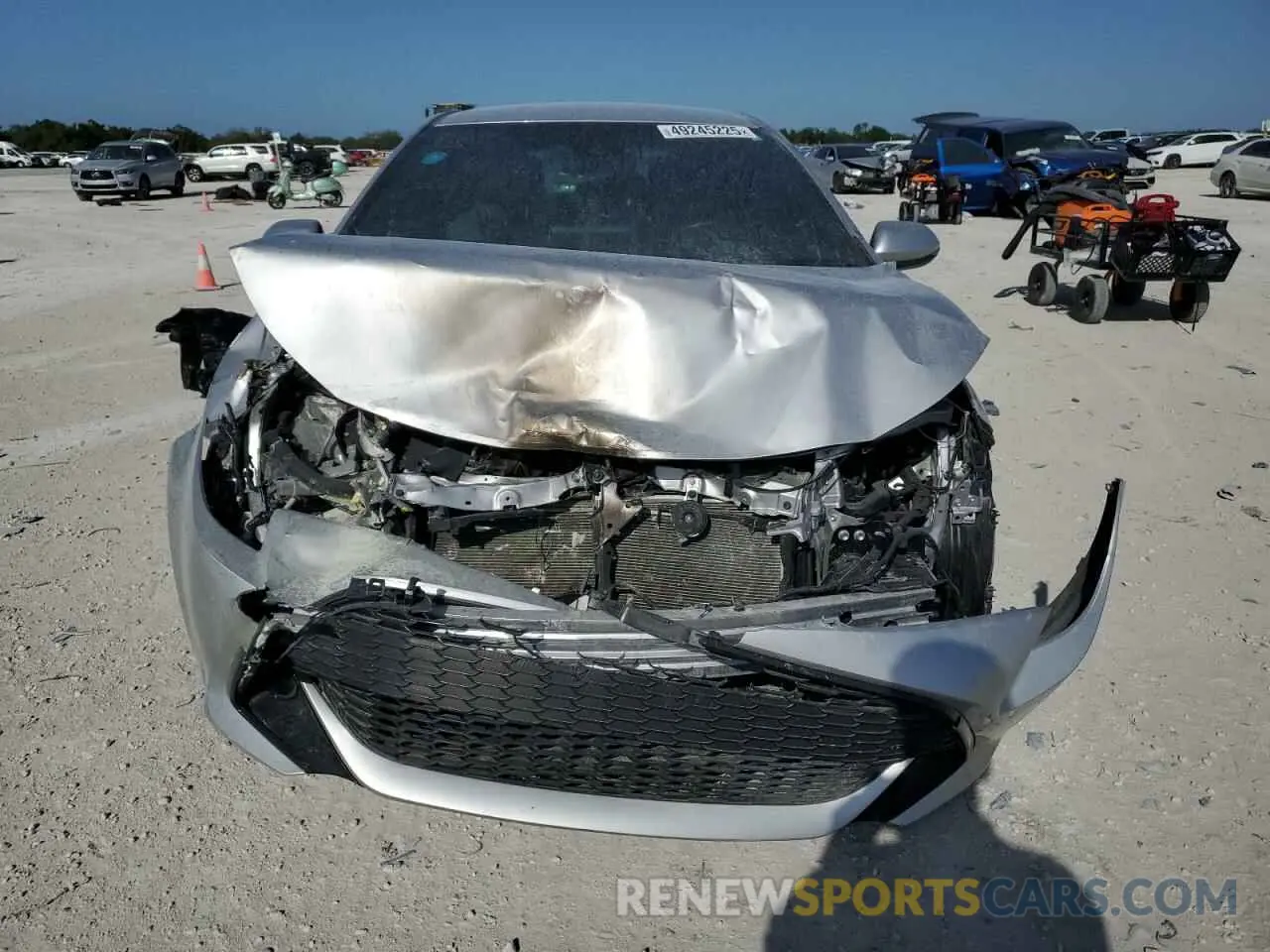 5 Photograph of a damaged car JTND4MBE1M3126373 TOYOTA COROLLA 2021