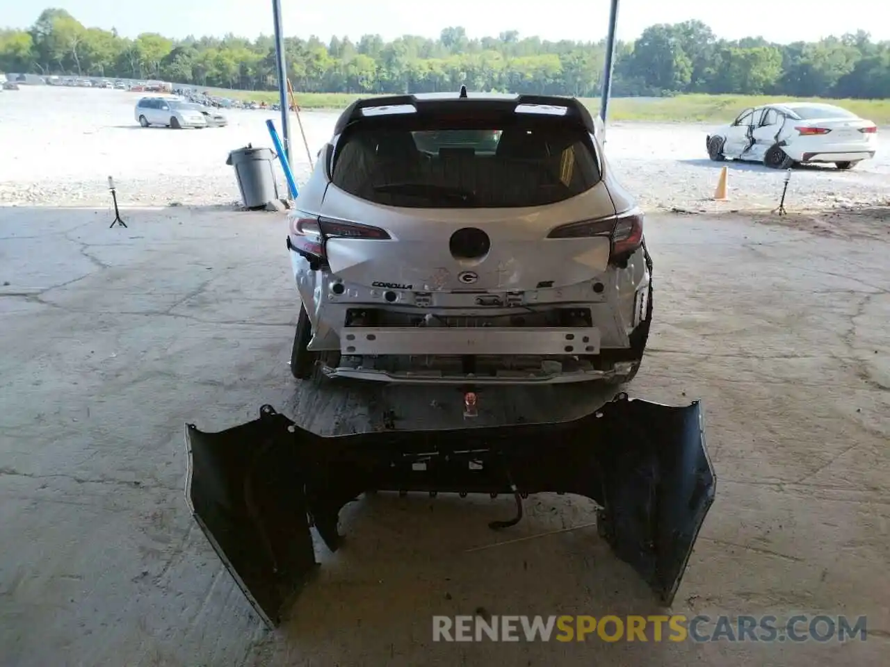 9 Photograph of a damaged car JTND4MBE1M3139253 TOYOTA COROLLA 2021