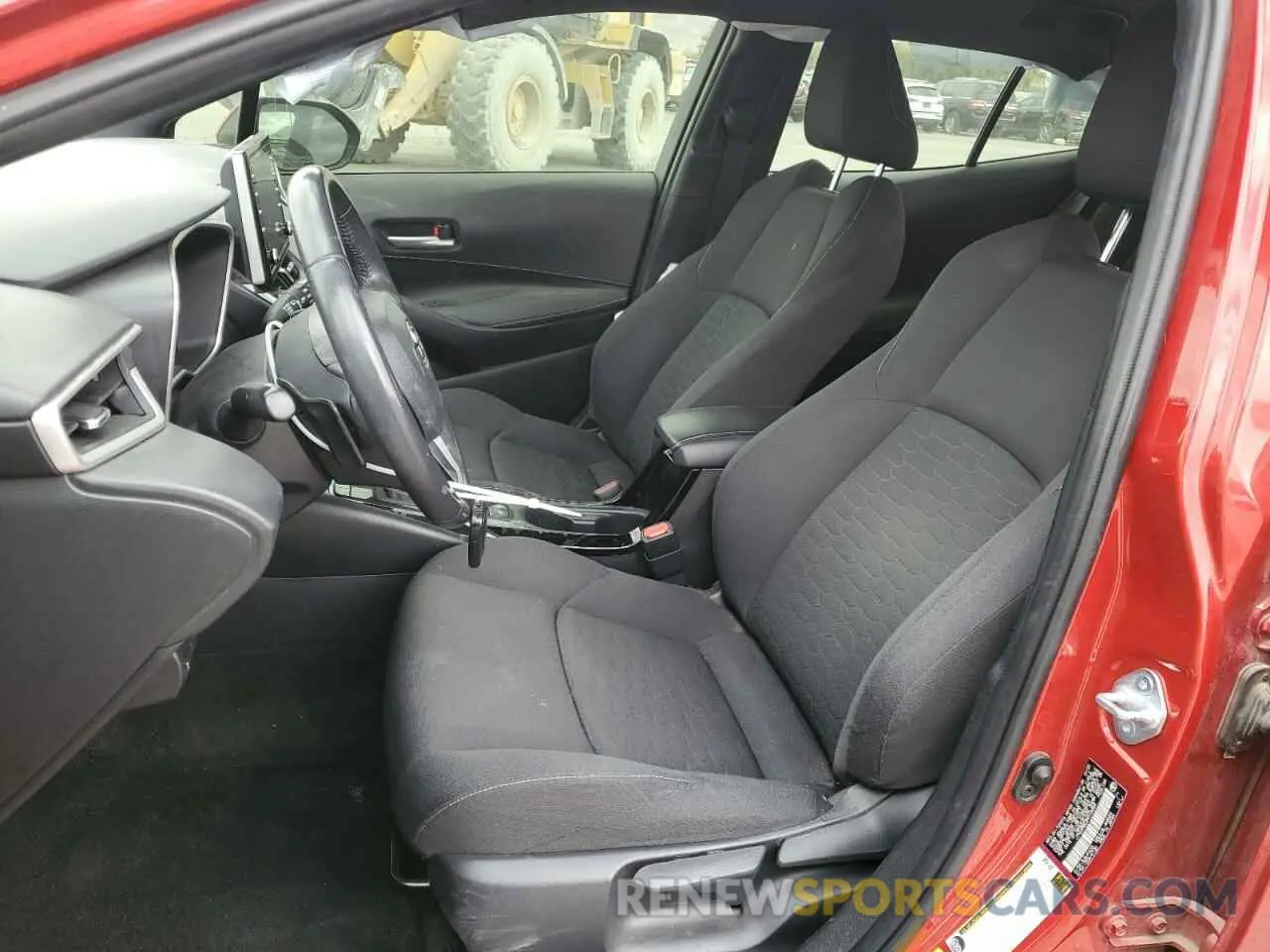7 Photograph of a damaged car JTND4MBE2M3106889 TOYOTA COROLLA 2021