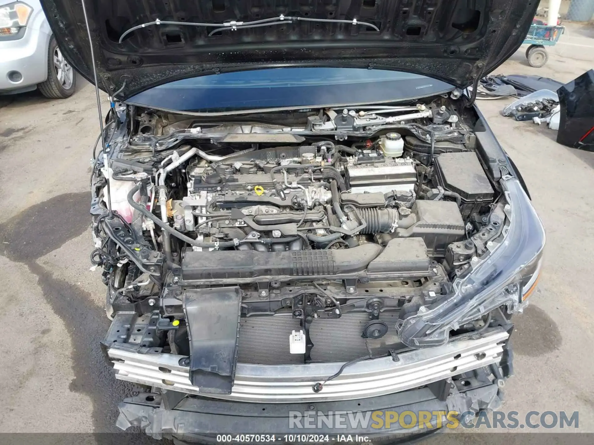 10 Photograph of a damaged car JTND4MBE2M3112157 TOYOTA COROLLA 2021