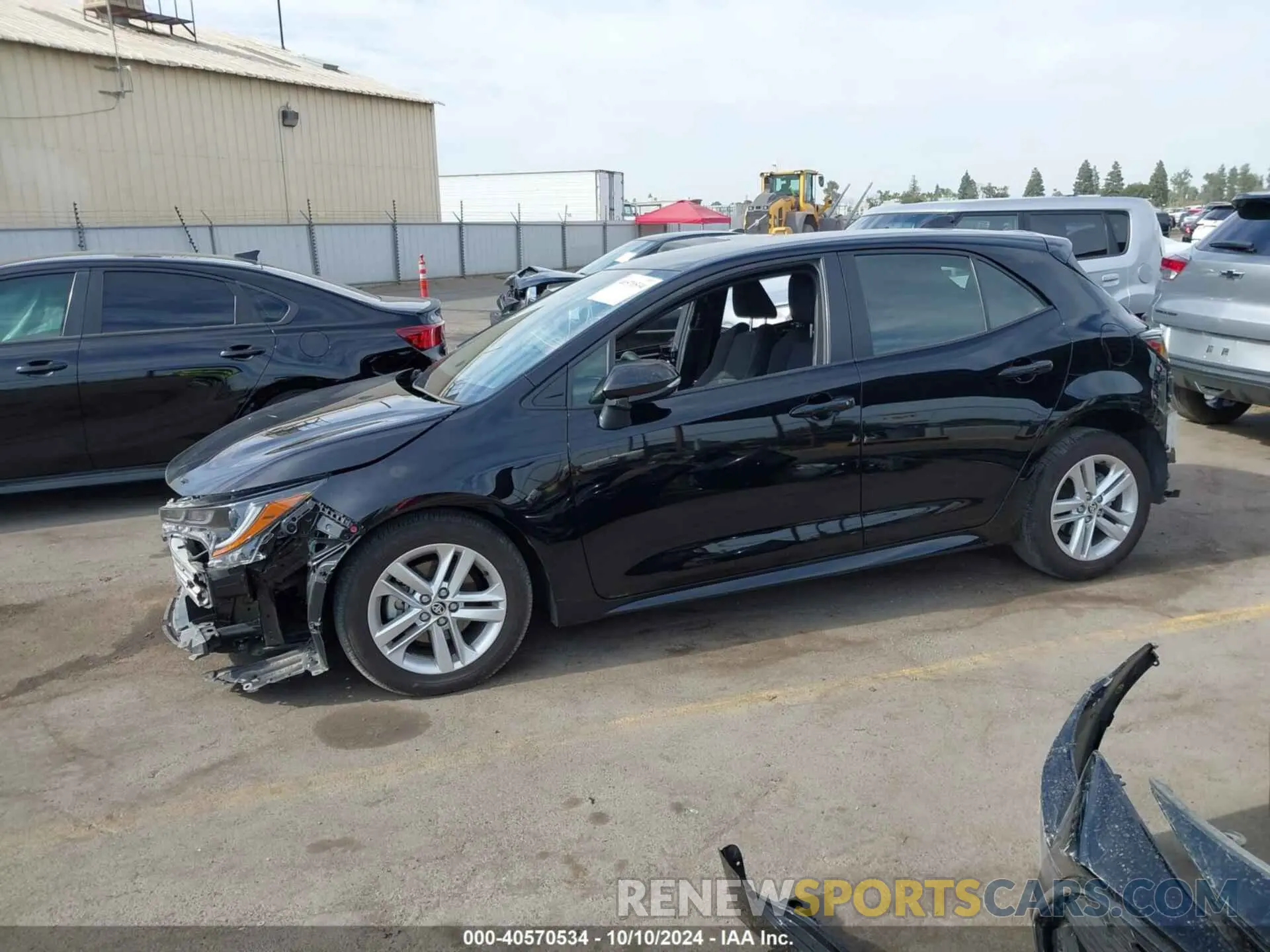 15 Photograph of a damaged car JTND4MBE2M3112157 TOYOTA COROLLA 2021