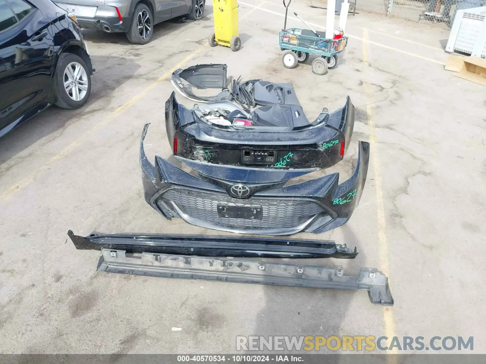 18 Photograph of a damaged car JTND4MBE2M3112157 TOYOTA COROLLA 2021