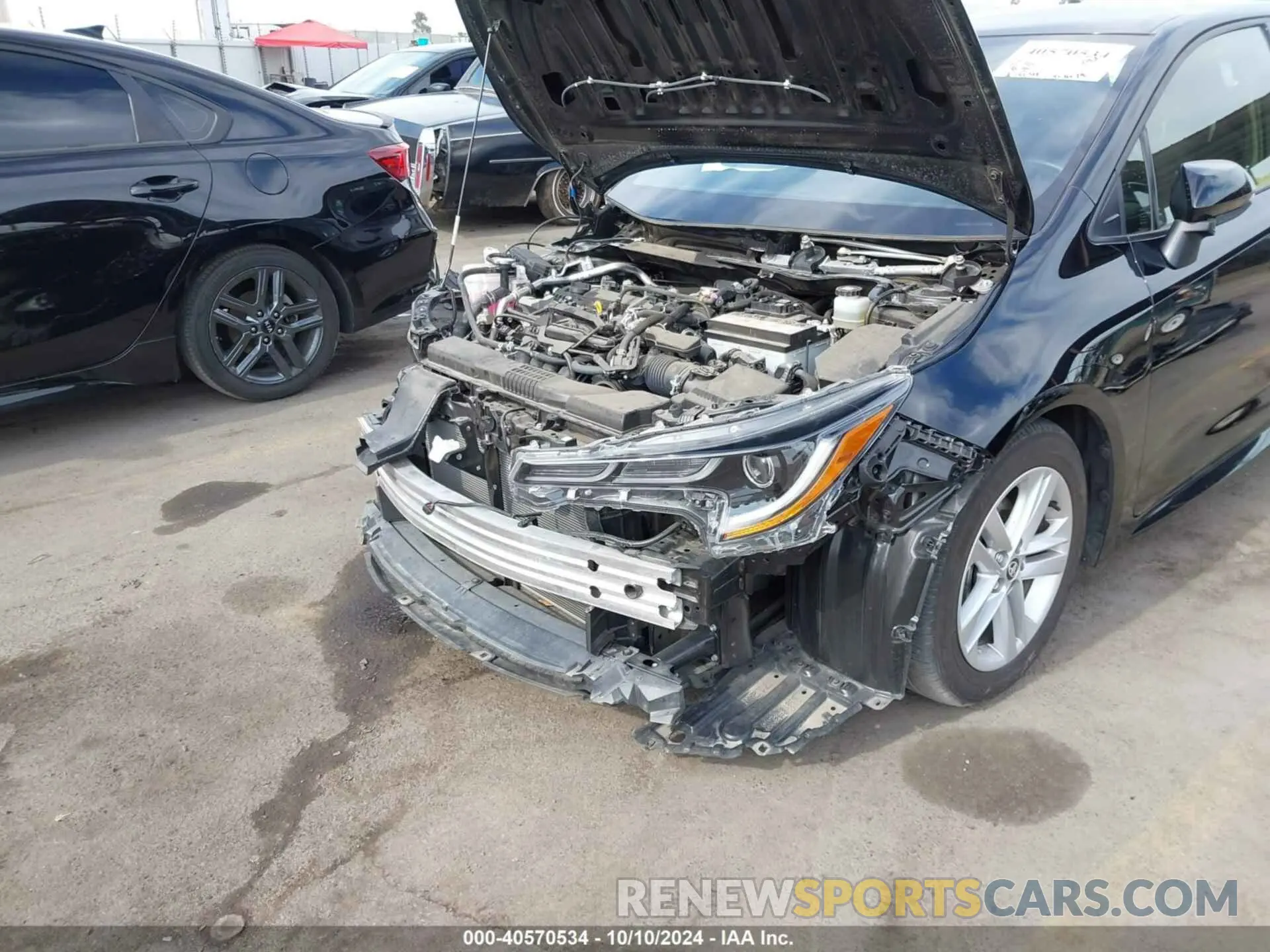 19 Photograph of a damaged car JTND4MBE2M3112157 TOYOTA COROLLA 2021