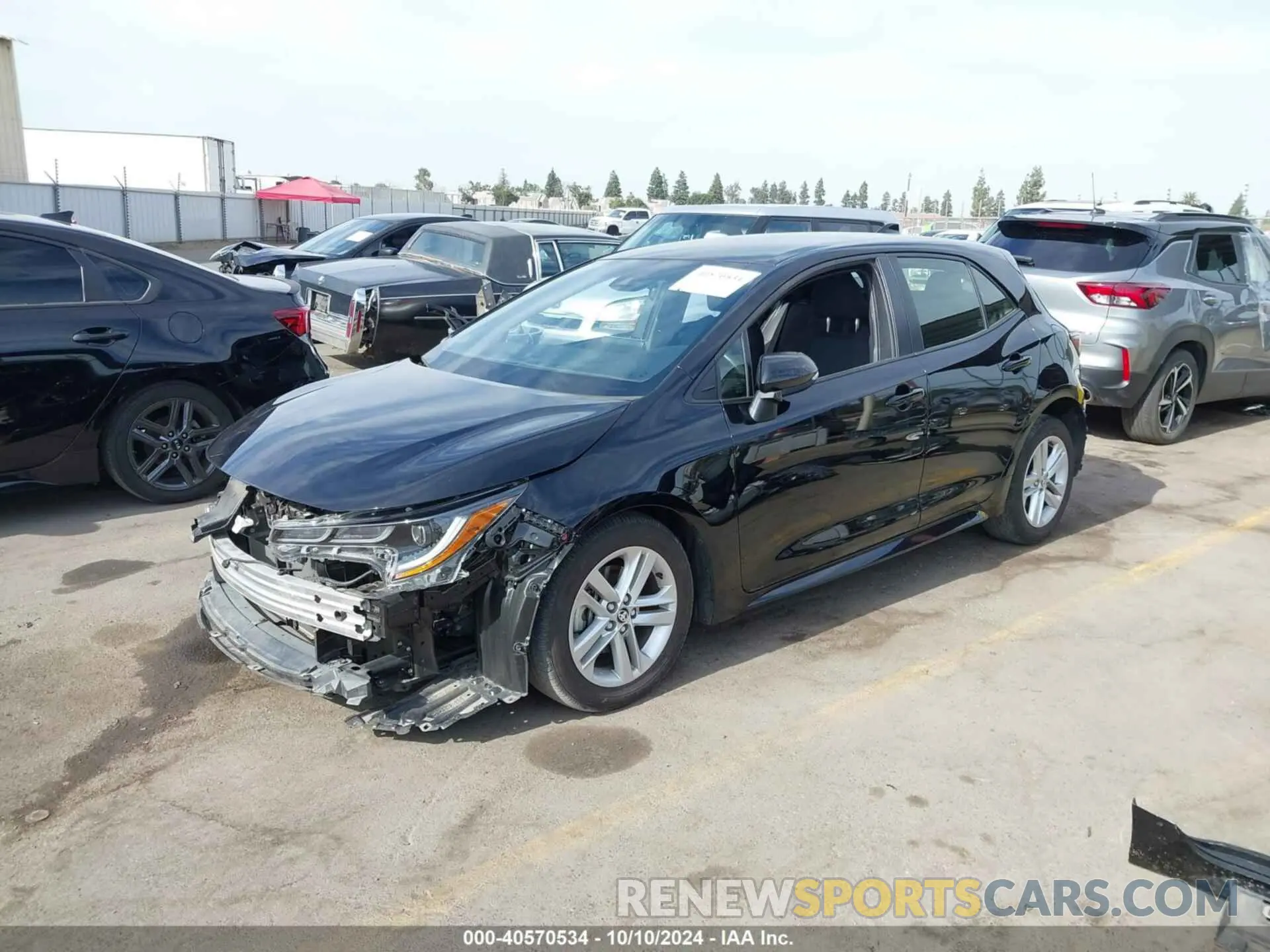 2 Photograph of a damaged car JTND4MBE2M3112157 TOYOTA COROLLA 2021