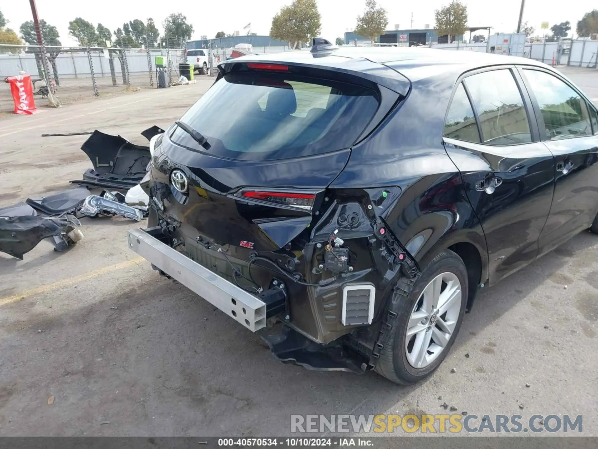 22 Photograph of a damaged car JTND4MBE2M3112157 TOYOTA COROLLA 2021