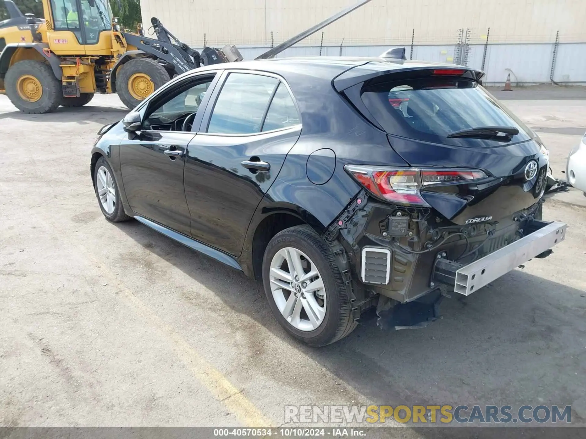3 Photograph of a damaged car JTND4MBE2M3112157 TOYOTA COROLLA 2021