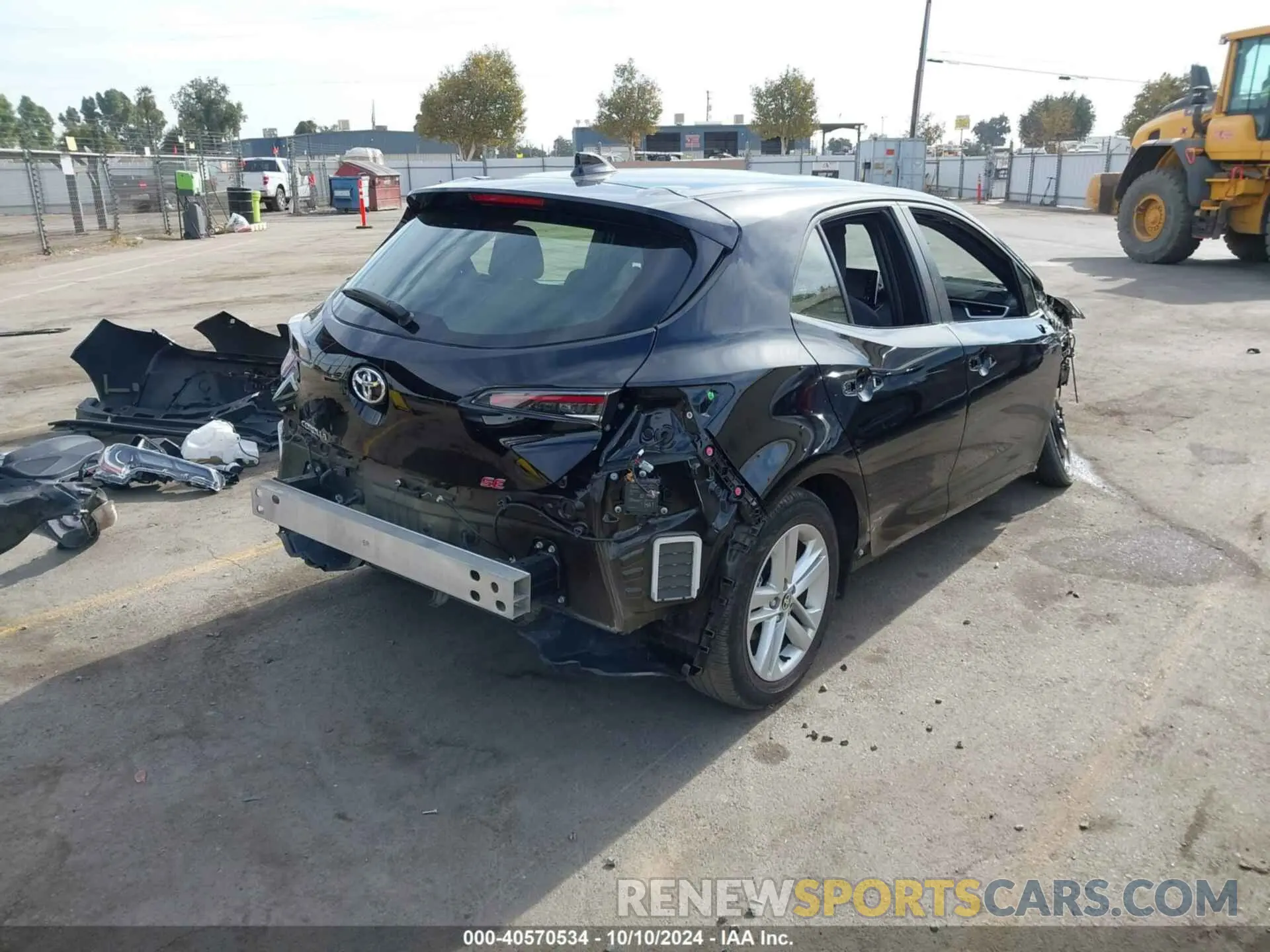4 Photograph of a damaged car JTND4MBE2M3112157 TOYOTA COROLLA 2021