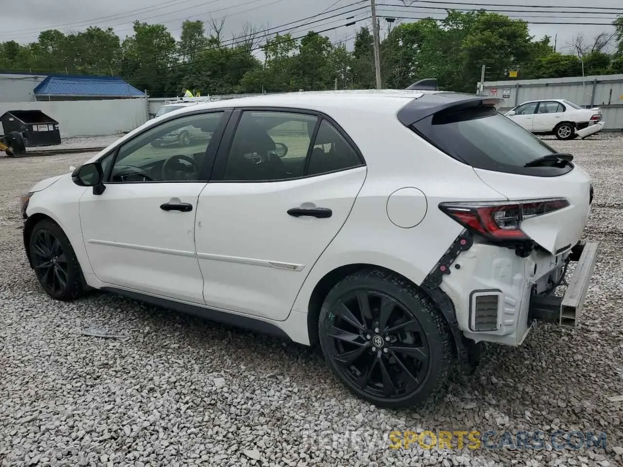 2 Photograph of a damaged car JTND4MBE2M3117603 TOYOTA COROLLA 2021