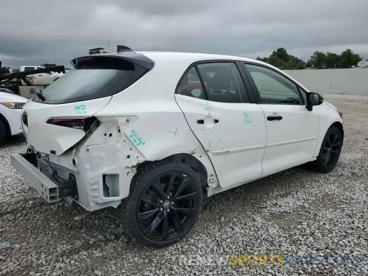 3 Photograph of a damaged car JTND4MBE2M3117603 TOYOTA COROLLA 2021