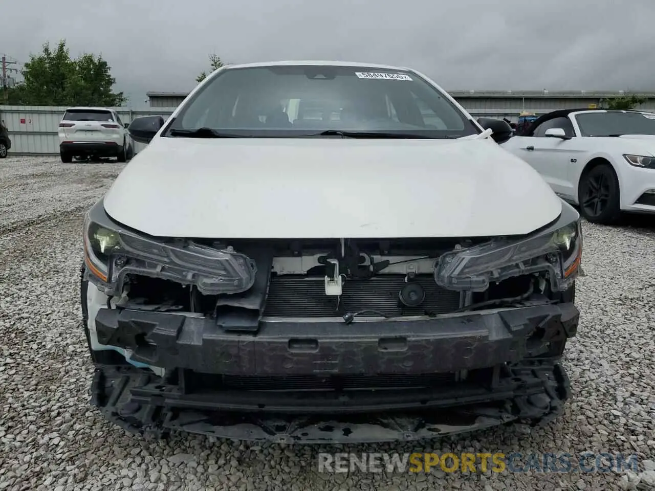 5 Photograph of a damaged car JTND4MBE2M3117603 TOYOTA COROLLA 2021