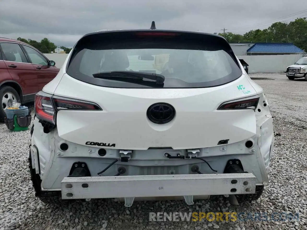 6 Photograph of a damaged car JTND4MBE2M3117603 TOYOTA COROLLA 2021