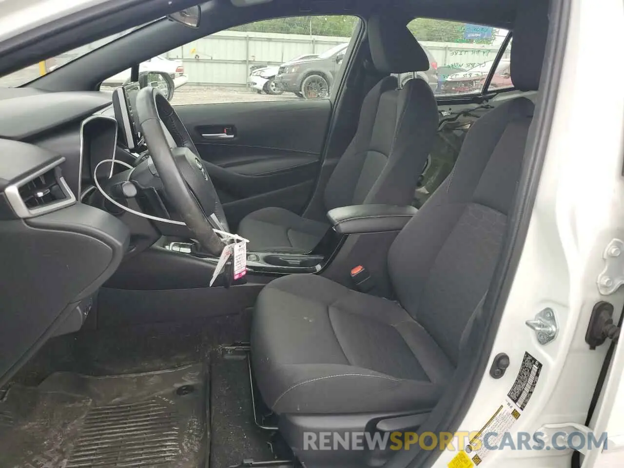 7 Photograph of a damaged car JTND4MBE2M3117603 TOYOTA COROLLA 2021