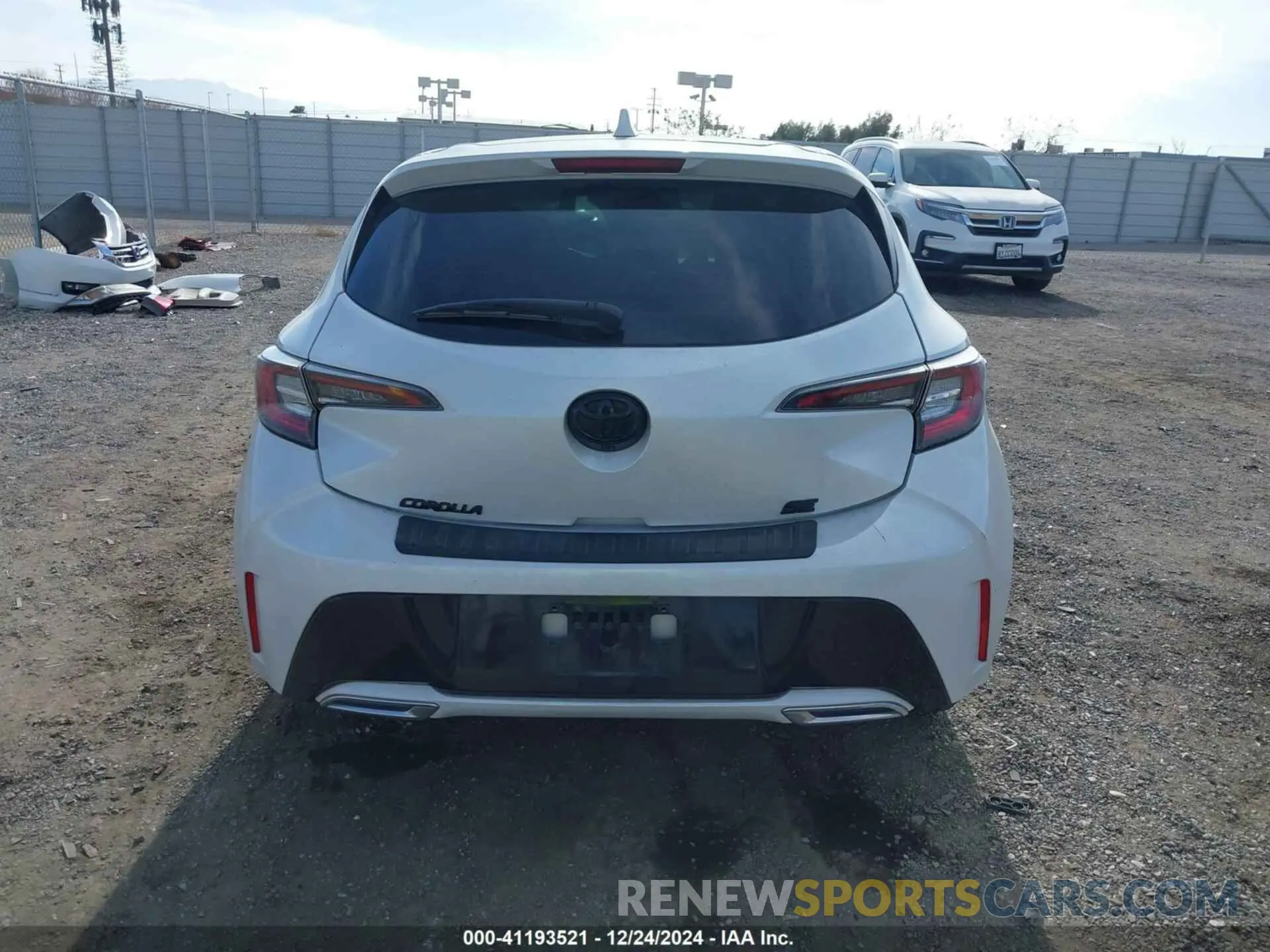 16 Photograph of a damaged car JTND4MBE2M3131730 TOYOTA COROLLA 2021