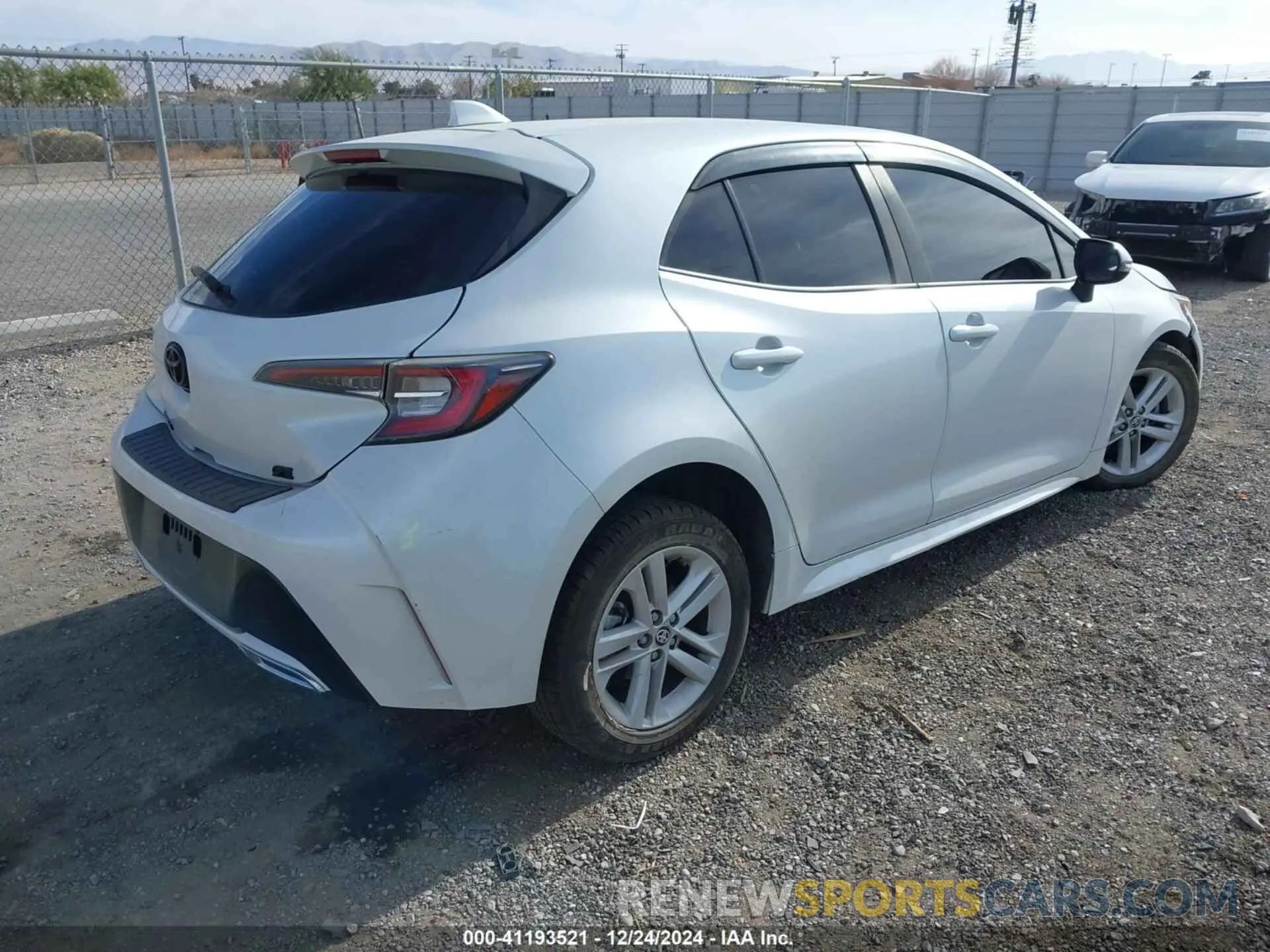 4 Photograph of a damaged car JTND4MBE2M3131730 TOYOTA COROLLA 2021