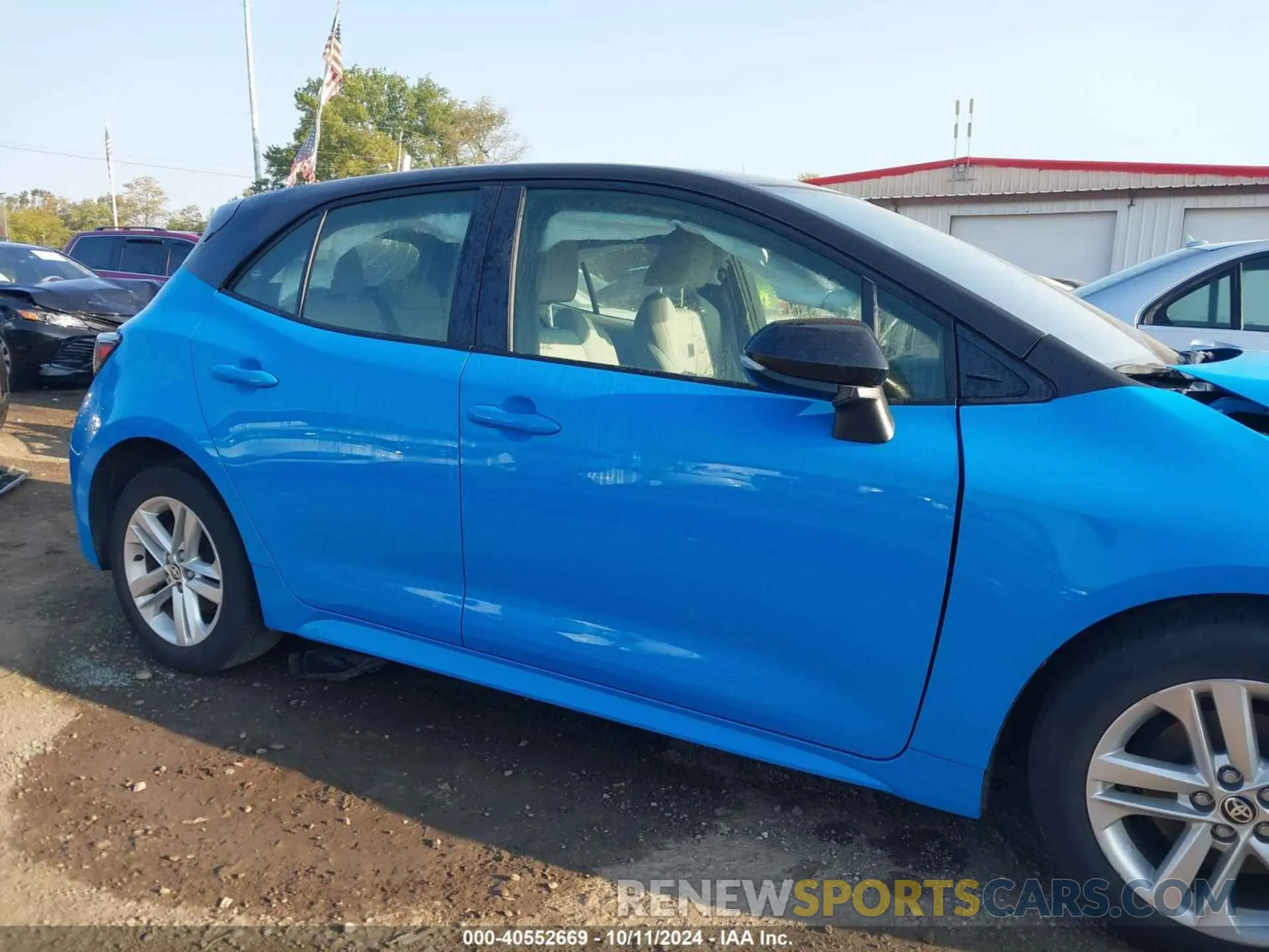 13 Photograph of a damaged car JTND4MBE2M3140587 TOYOTA COROLLA 2021