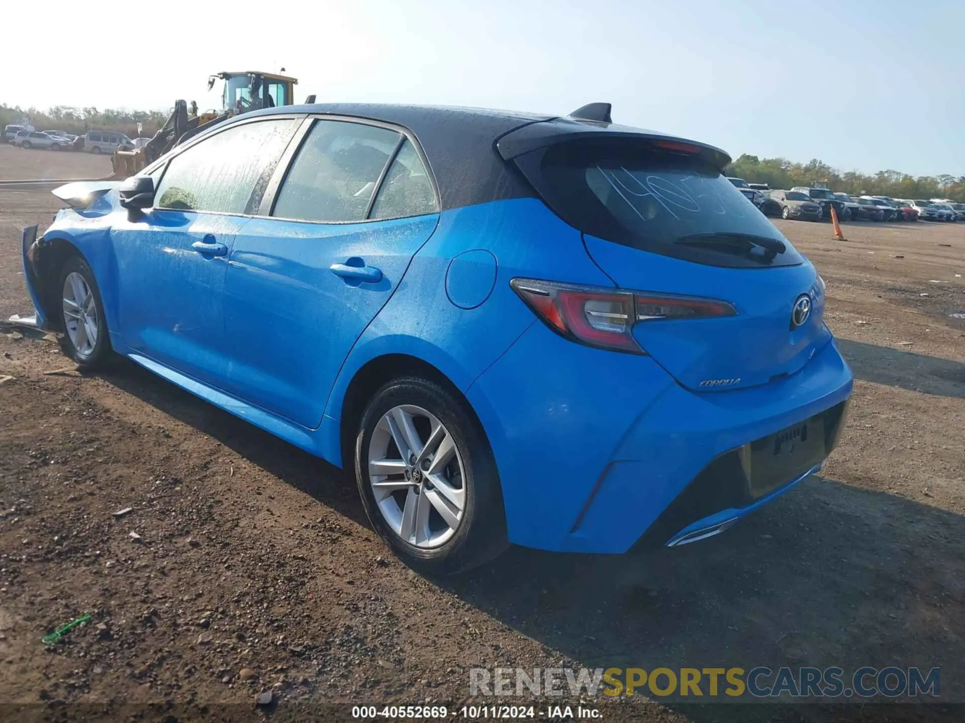 3 Photograph of a damaged car JTND4MBE2M3140587 TOYOTA COROLLA 2021