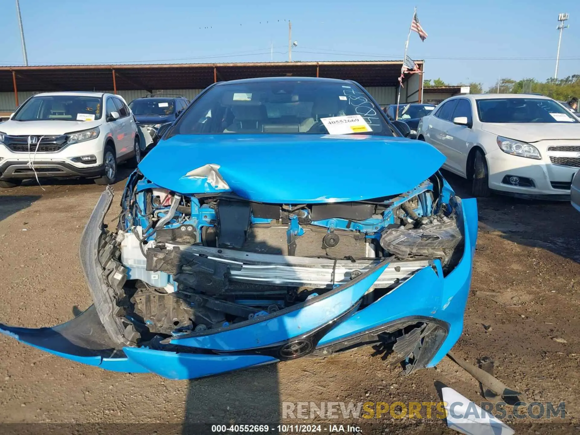 6 Photograph of a damaged car JTND4MBE2M3140587 TOYOTA COROLLA 2021