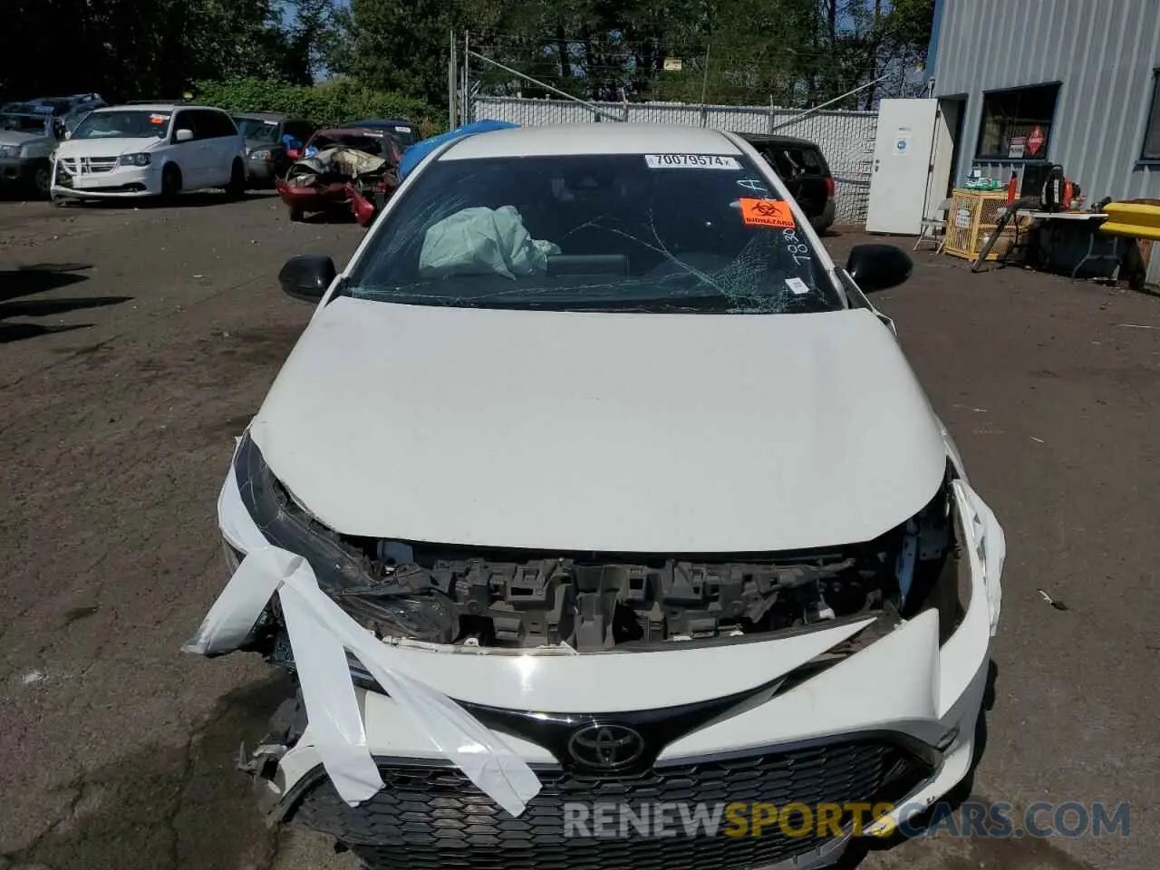 5 Photograph of a damaged car JTND4MBE3M3106271 TOYOTA COROLLA 2021