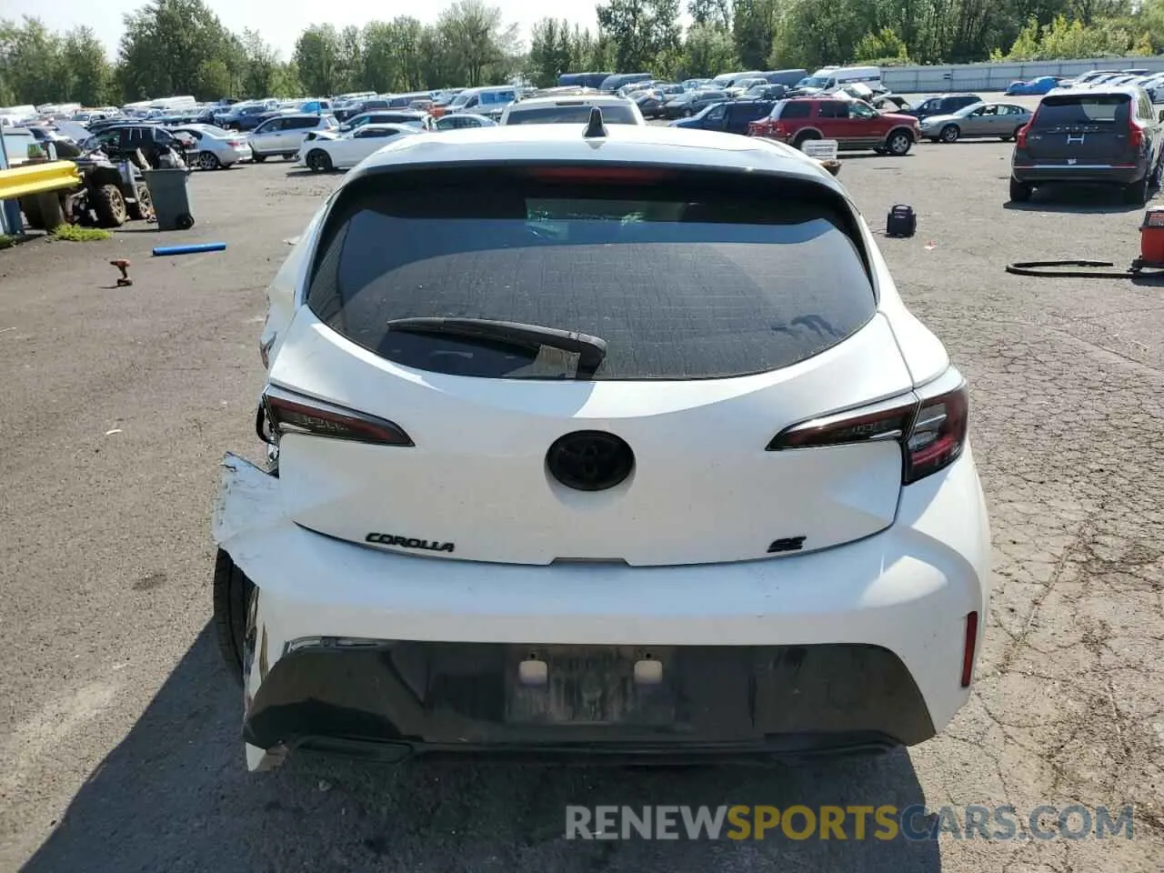 6 Photograph of a damaged car JTND4MBE3M3106271 TOYOTA COROLLA 2021