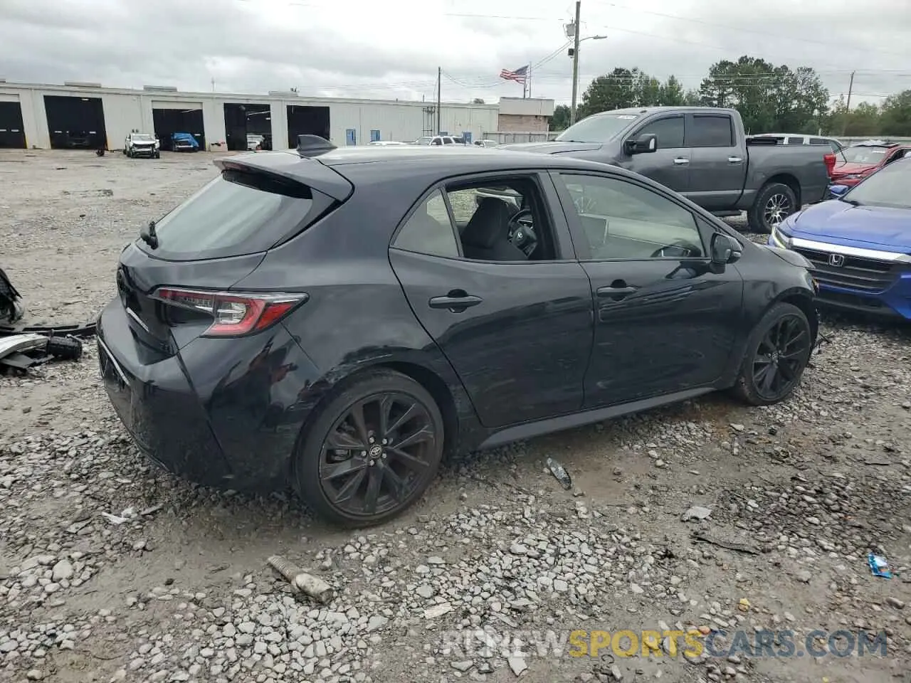 3 Photograph of a damaged car JTND4MBE3M3108229 TOYOTA COROLLA 2021