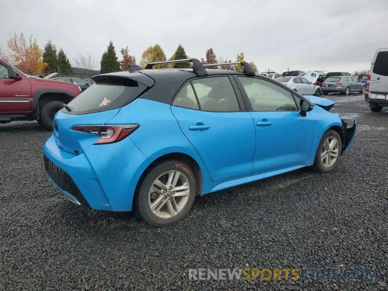 3 Photograph of a damaged car JTND4MBE3M3109218 TOYOTA COROLLA 2021