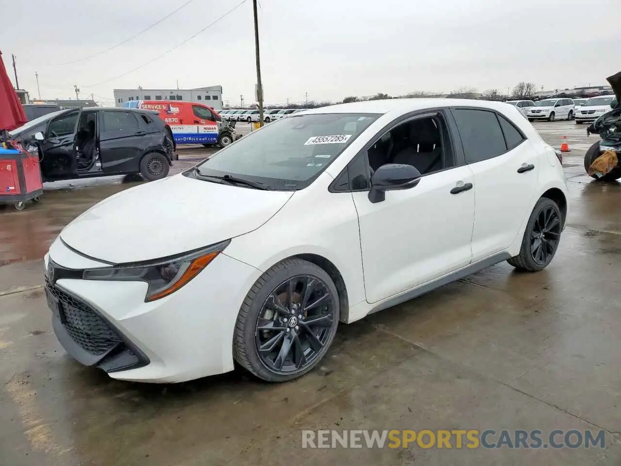 1 Photograph of a damaged car JTND4MBE3M3113446 TOYOTA COROLLA 2021