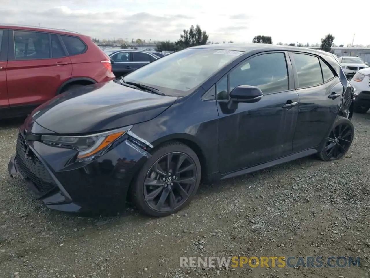 1 Photograph of a damaged car JTND4MBE3M3122633 TOYOTA COROLLA 2021