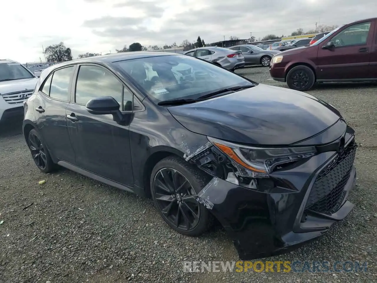 4 Photograph of a damaged car JTND4MBE3M3122633 TOYOTA COROLLA 2021