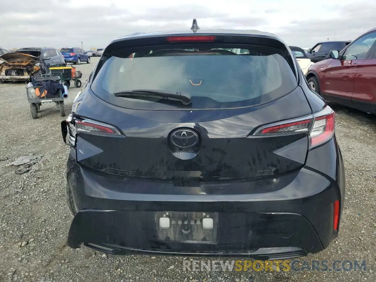 6 Photograph of a damaged car JTND4MBE3M3122633 TOYOTA COROLLA 2021
