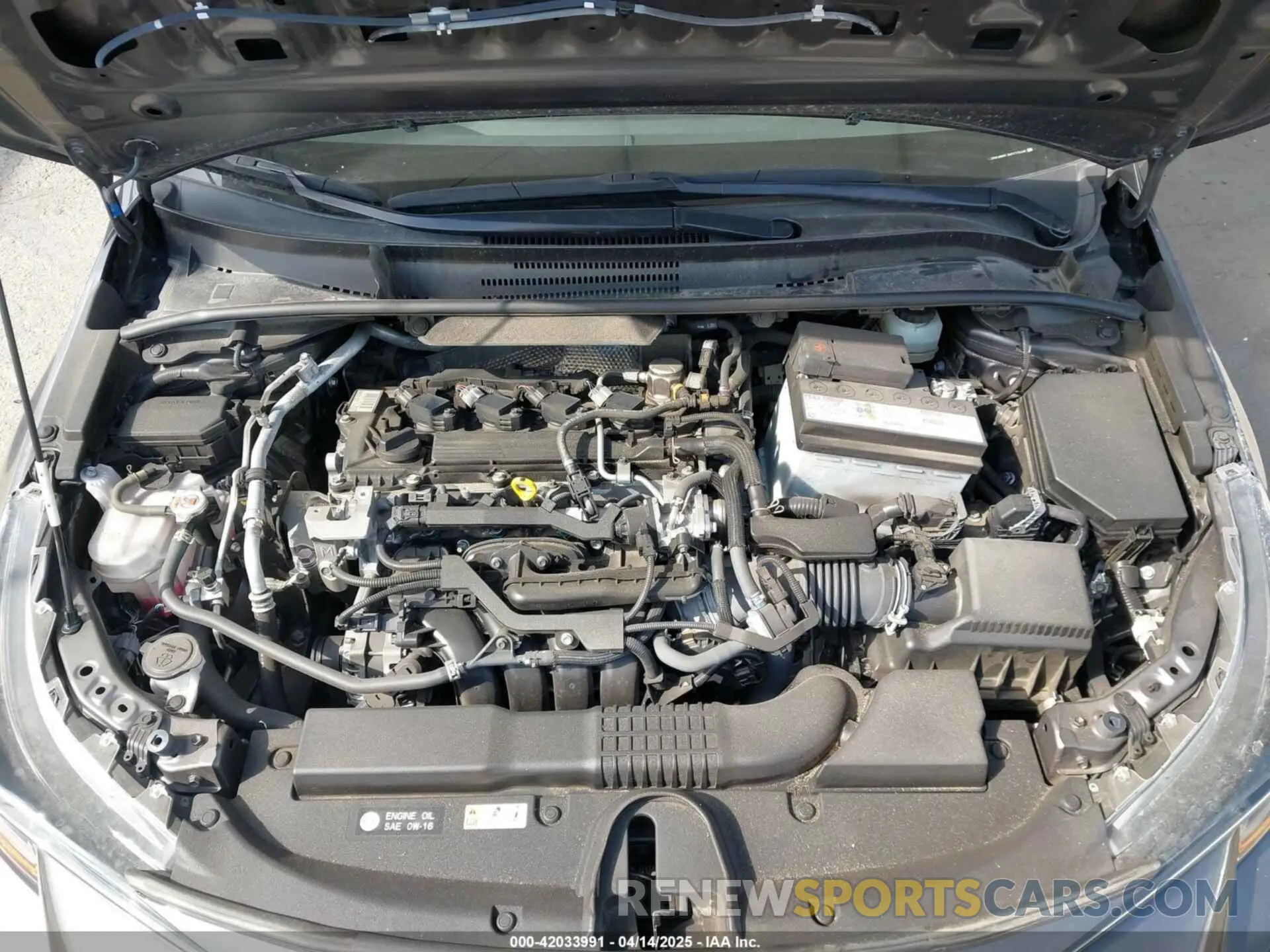 10 Photograph of a damaged car JTND4MBE3M3127668 TOYOTA COROLLA 2021