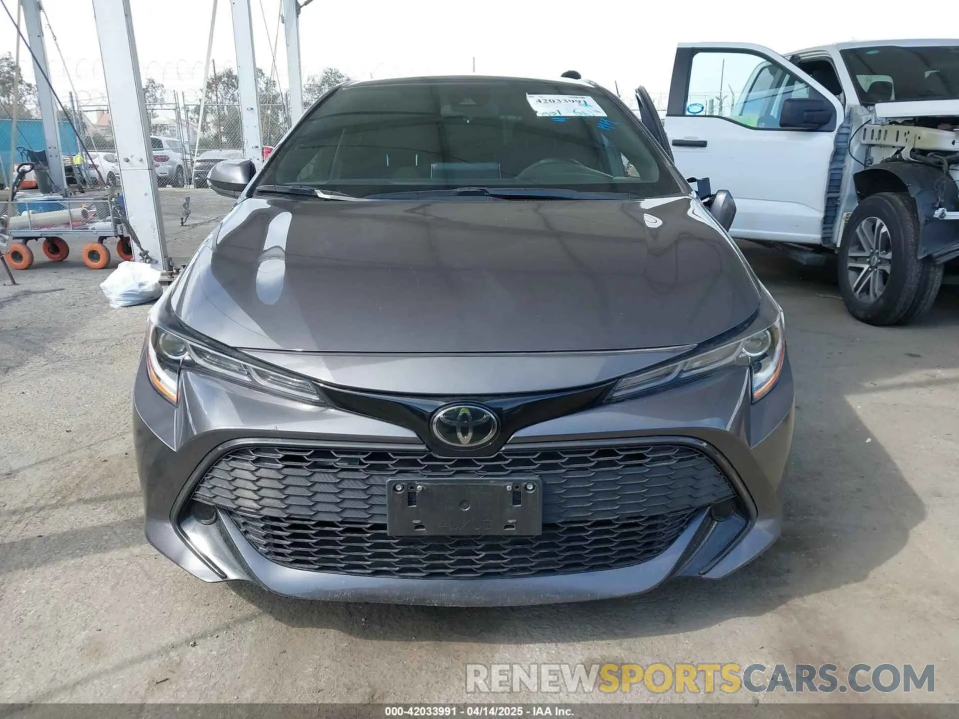 12 Photograph of a damaged car JTND4MBE3M3127668 TOYOTA COROLLA 2021