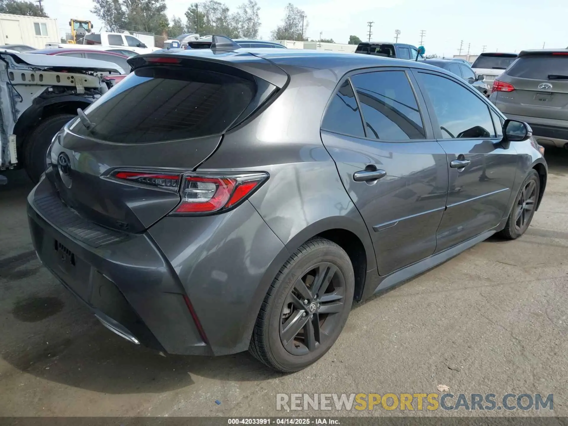 4 Photograph of a damaged car JTND4MBE3M3127668 TOYOTA COROLLA 2021